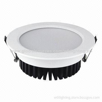 LED Downlight, 12W Power with Super Silver Color Cover